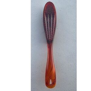 Vintage Empire Clothes Brush Amber Faux Tortoise Spot Remover USA Pat 178830